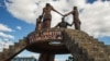 ARCHIVES - Le monument de l'identité katangaise à Lubumbashi le 22 mai 2016