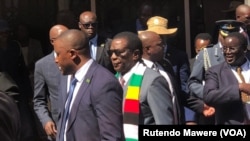 VaEmmerson Mnangagwa vavhura Harare Agricultural Show zviri pamutemo.
