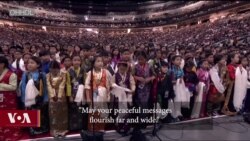 བརྟན་བཞུགས་སྐབས་ཀྱི་བྱིས་པའི་གླུ་དབྱངས་ལ་དགའ་མོས་ཆེན་པོ་གནང་བ།