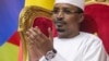ARCHIVES - Le général Mahamat Idriss Deby lors de sa prestation de serment en tant que président de transition du Tchad, à N'Djamena, le 10 octobre 2022.