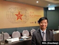 台北的國家政策研究基金會國家安全組副研究員揭仲(照片提供:揭仲)