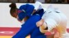 Prises de judo dans le désert marocain