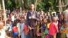 Séance de sensibilisation et de lutre contre la stigmatisation d'Ebola, à Bikoro, Equateur, RDC, 7 juin 2018. (Twitter/Ministère de la Santé RDC)