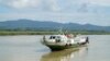 မောင်တောမြို့နယ်ဘက်ကို ခုတ်မောင်းနေတဲ့ အရပ်ဘက်သဘောၤတစင်း (ယခင်မှတ်တမ်းဓာတ်ပုံ)