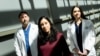 Nina Martinez, an organ donor, poses at Johns Hopkins after she participated in the first HIV-positive patient to HIV-positive patient kidney transplant in Baltimore, Maryland, March 28, 2019.