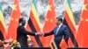 VaEmmerson Mnangagwa nemutungamiri weChina VaXi Jinping 