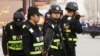 2017年3月24日新疆喀什街头的武警