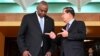 US defense secretary meets with top Cambodian officials