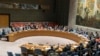 FILE - The United Nations Security Council votes on a new sanctions resolution that would increase economic pressure on North Korea to return to negotiations on its missile program at U.N. headquarters, Aug. 5, 2017.