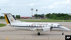 Avião Embraer 120 Brasilia, da Força Aérea Brasileira, igual ao da Força Aérea de Angola envolvido no acidente de quarta-feira