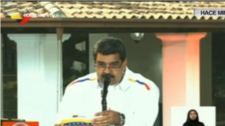 El presidente en disputa de Venezuela, Nicolás Maduro, en rueda de prensa. Foto: Captura de video.