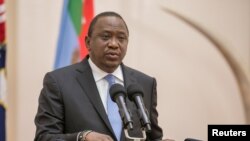 Rais wa Kenya Uhuru Kenyatta