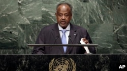 Le président djiboutien sortant Omar Guelleh