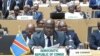 Félix Tshisekedi, mokonzi ya RDC, na 32e session ya Union africaine na Addis-Abeba, Ethiopie, 10 février 2019.