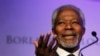 Kofi Annan, ancien secrétaire général des Nations Unies, au symposium du World Food Prize à Des Moines, en Iowa, 14 octobre 2010. 