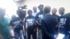 Des membres du mouvement citoyen Ras-le-bol lors d’un point de presse à Brazzaville, 12 mai 2018. (Twitter/Mouvement Ras-le-bol)