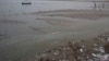 Plastic bags and garbage is littered on the banks of River Ganges on World Environment Day in Allahabad, India, June 5 ,2017. 