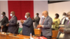 Le PCT investit Sassou N'Guesso candidat à l'élection présidentielle de mars 2021 à Brazzaville, le 8 janvier 2021. (VOA/Arsène Séverin)
